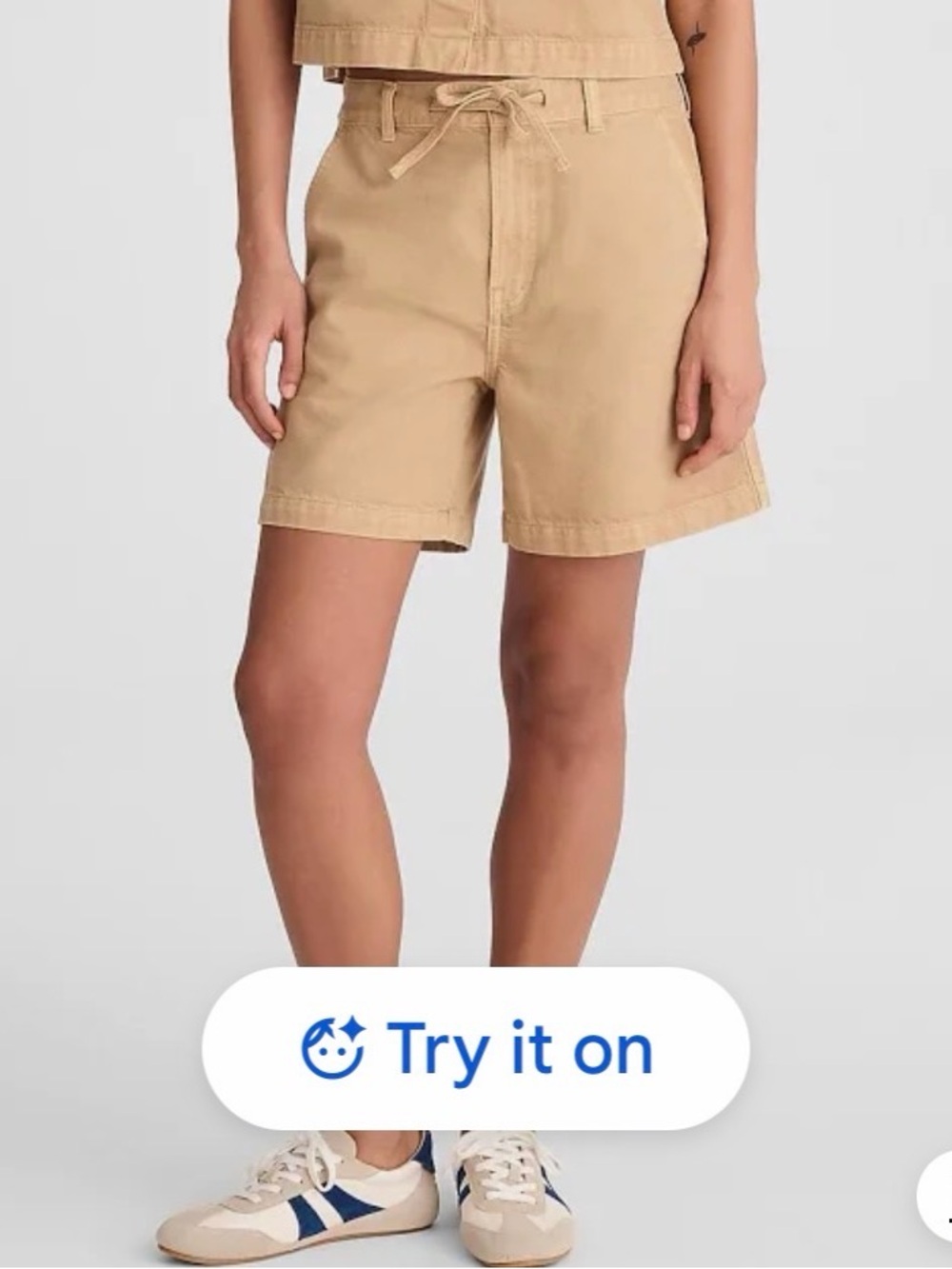 Womens Madewell The Drawstring Shorts